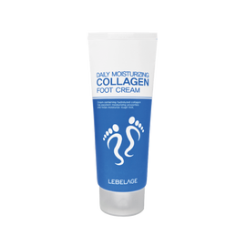 LEBELAGE Daily Moisturizing Collagen Foot Cream with Hydrolyzed Collagen for Firming Hydration and Cracked Skin Repair Solution _ Made in Korea